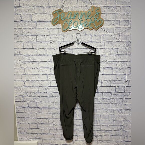 Athleta Brooklyn Legacy Mid Rise Jogger Olive Green - Picture 3 of 10